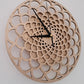 Wanduhr im edlen und modernen Design