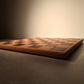 Schachbrett im Turnierformat Buche und Epoxy
